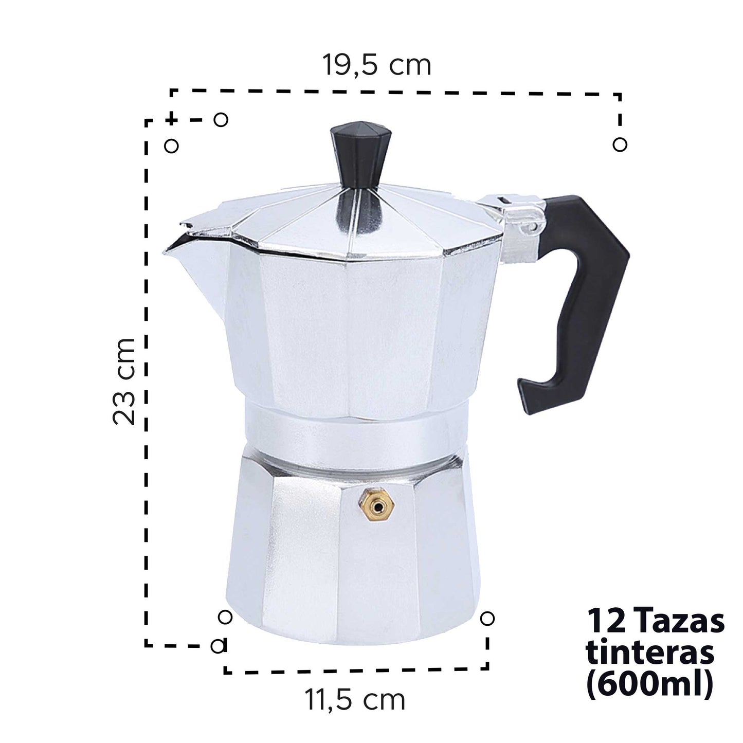 Moka 600 mL 12 tazas