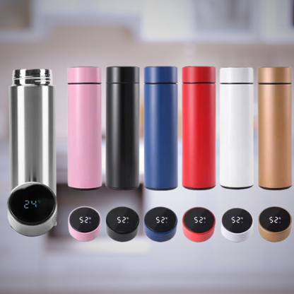 Termo con termómetro LED