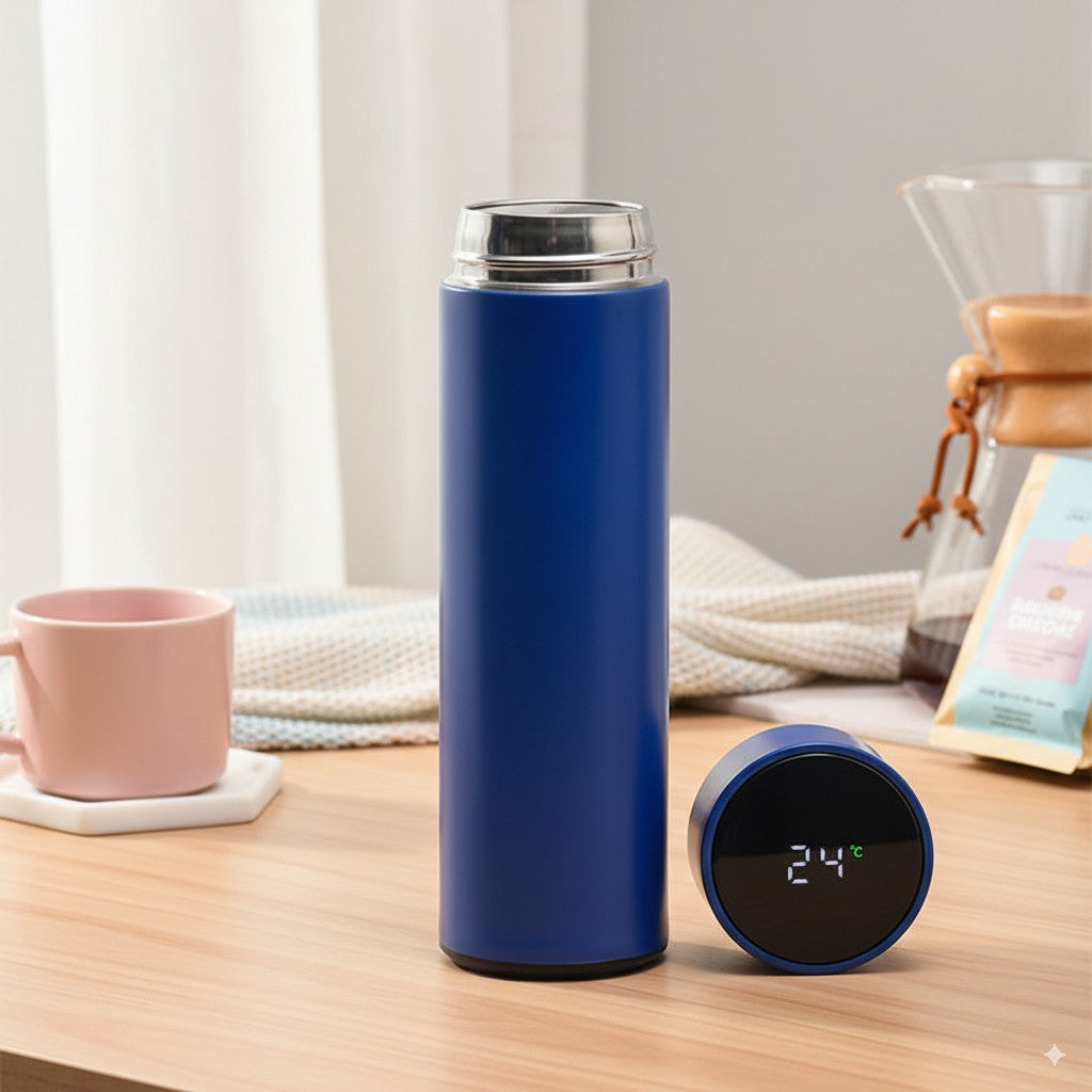 Termo con termómetro LED